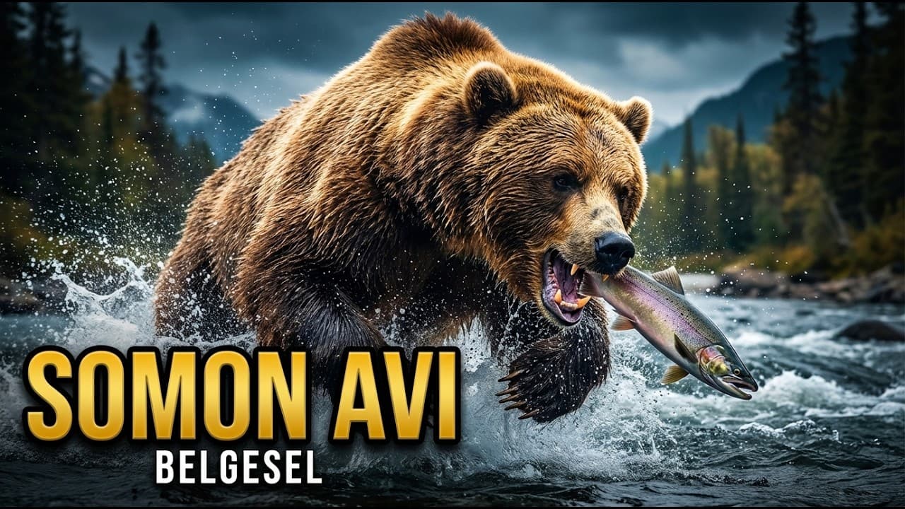 BÜYÜK SOMON AVI: Grizzly'nin Yılı | Türkçe Doğa Belgeseli