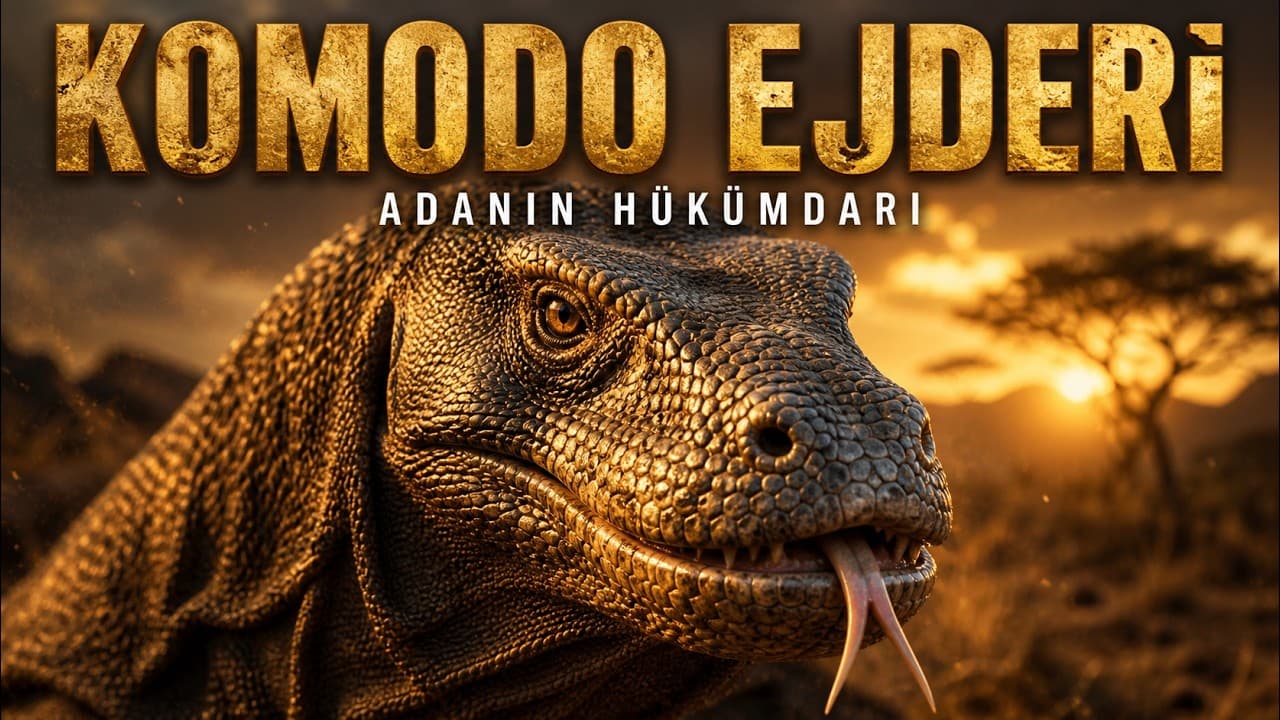 KOMODO EJDERİ: Pusudaki Dev Kertenkele | Kısa Doğa Belgeseli